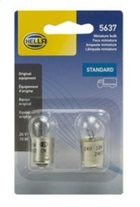 Thumbnail for Hella Bulb 5637 24V 10W Ba15S B6 (2)