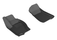 Thumbnail for 3D MAXpider 2006-2010 Jeep Commander Kagu 1st Row Floormat - Black