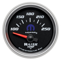 Thumbnail for Autometer Mopar 52.4mm SSE 100-250 Degree F Water Temperature Gauge