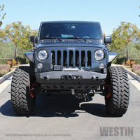 Thumbnail for Westin/Snyper 07-17 Jeep Wrangler Tube Fenders - Front - Textured Black