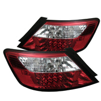 Thumbnail for Spyder Honda Civic 06-08 2Dr LED Tail Lights Red Clear ALT-YD-HC06-2D-LED-RC