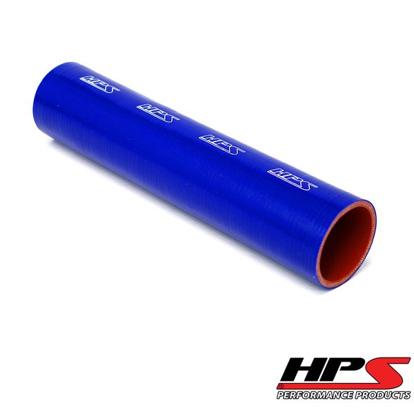 HPS 4.25" ID , 1 Foot Long High Temp 4-ply Reinforced Silicone Coupler Tube Hose Blue (108mm ID)