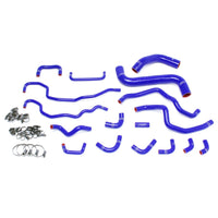 Thumbnail for HPS Blue Reinforced Silicone Radiator + Heater Hose Kit for Subaru 15-16 WRX STI 2.5L Turbo