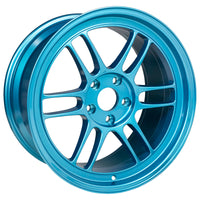 Thumbnail for Enkei RPF1 18x9.5 5x114.3 38mm Offset 73mm Bore Emerald Blue Wheel (MOQ 40)