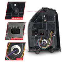 Thumbnail for ANZO 11-14 Chrysler 300 LED Taillights Black w/ Sequential