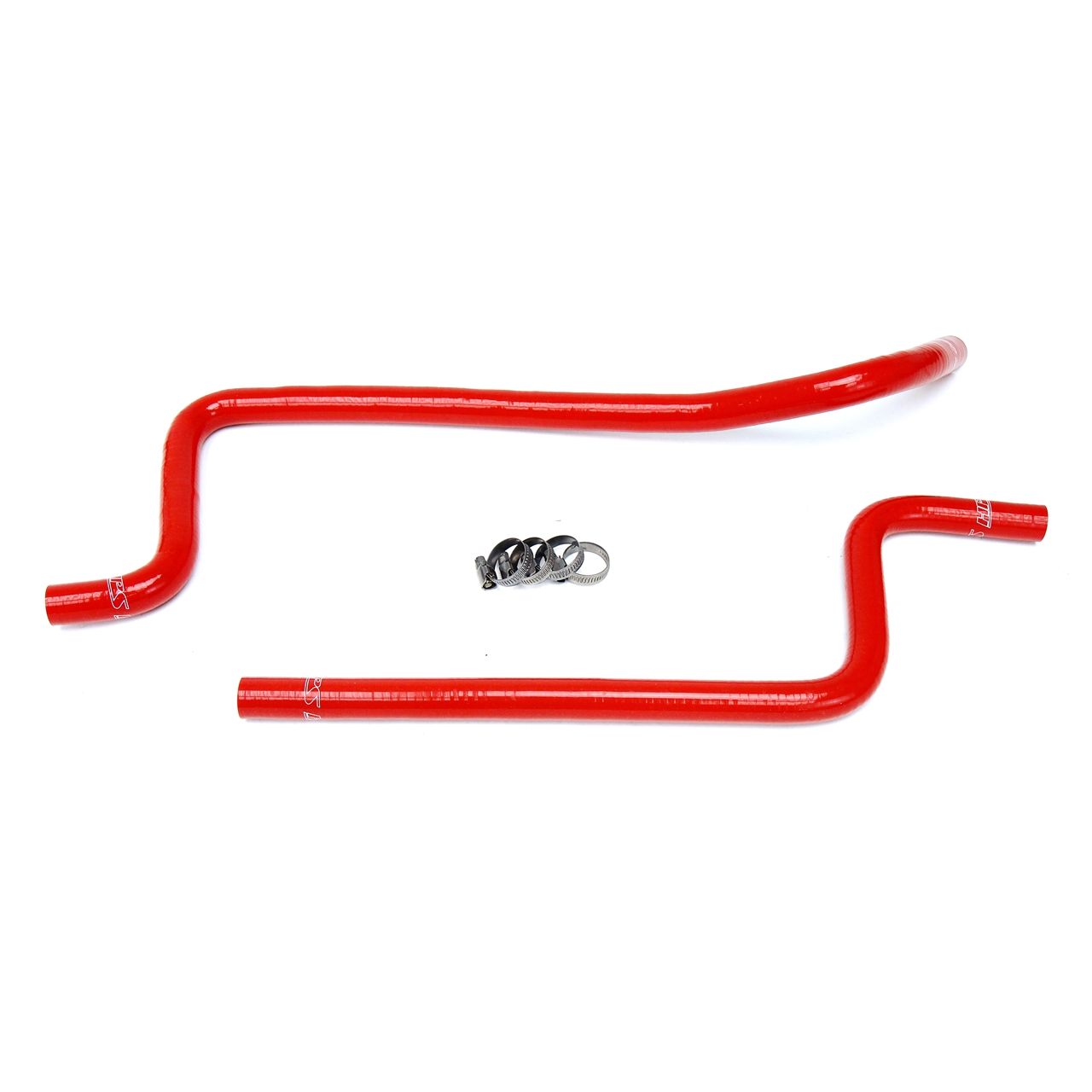 HPS Red Reinforced Silicone Heater Hose Kit for Jeep 97-01 Wrangler TJ 4.0L Left Hand Drive