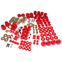 Thumbnail for Energy Suspension 98-99 Toyota 4Runner 4WD Red Hyper-flex Master Bushing Set