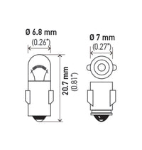 Thumbnail for Hella 3898 12V 2W BA7s T2 Halogen Bulb (Min Order Qty 10)