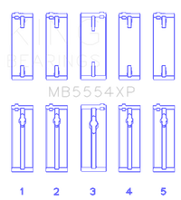 Thumbnail for King Toyota 3SGTE (Size STD) Performance Main Bearing Set