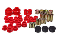 Thumbnail for Energy Suspension 05-09 Subaru Legacy Rear Control Arm Bushing Set - Red
