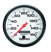 Thumbnail for Autometer Phantom 5in 160 MPH Speedometer Electric Program w/ LCD Odometer
