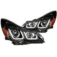 Thumbnail for ANZO 2010-2014 Subaru Outback Projector Headlights w/ U-Bar Black
