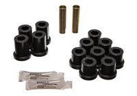 Thumbnail for Energy Suspension 55-57 Chevy Bel Air Black Rear Leaf Spring Bushing Set