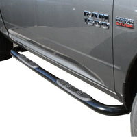 Thumbnail for Westin 2009-2018 Dodge/Ram 1500 Crew Cab E-Series 3 Nerf Step Bars - Black