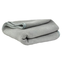 Thumbnail for Chemical Guys Waffle Weave Gray Matter Microfiber Drying Towel - 36in x 25in