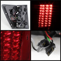 Thumbnail for Spyder Jeep Grand Cherokee 07-10 LED Tail Lights Red Clear ALT-YD-JGC07-LED-RC