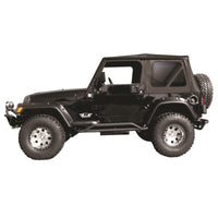Thumbnail for Rampage 1997-2006 Jeep Wrangler(TJ) Complete Top - Black Diamond