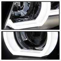 Thumbnail for Spyder BMW E90 3-Series 06-08 4DR V2 Headlights - HID Only - Black PRO-YD-BMWE9005V2-HID-DRL-BK
