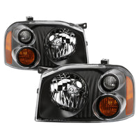 Thumbnail for xTune 01-04 Nissan Frontier OEM Headlights - Black (HD-JH-NF01-AM-BK)