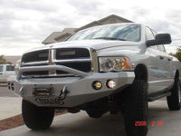 Thumbnail for Road Armor 03-05 Dodge 2500 Stealth Front Winch Bumper w/Pre-Runner Guard - Tex Blk