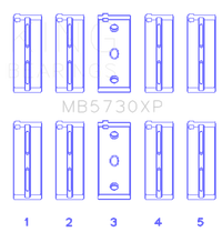 Thumbnail for King Lancia 2.0L HF - (Size STD) Performance Main Bearing Set