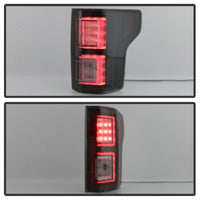 Thumbnail for Spyder 18-19 Ford F-150 (w/o Blind Spot Sensor) LED Tail Lights - Blk Smk (ALT-YD-FF15018-LED-BSM)