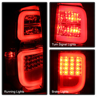 Thumbnail for Spyder Toyota Tundra 2014-2016 Light Bar LED Tail Lights Red Smoke ALT-YD-TTU14-LED-RS