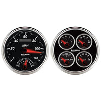 Thumbnail for Autometer 5inch Kit Box - Tach Speedo Combo / Oil Pressure / Water Temp / Volt / Fuel Level