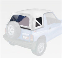 Thumbnail for Rugged Ridge XHD S-Top White Denim 88-94 Sidekicks/Geo Trackers