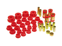 Thumbnail for Prothane 95-99 Mitsubishi Eclipse Rear Upper/Lower Control Arm Bushings - Red