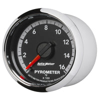 Thumbnail for Autometer Gen4 Dodge Factory Match 52.4mm Full Sweep Electronic 0-1600 Deg F EGT/Pyrometer Gauge