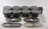 Thumbnail for Mahle MS Piston Set BBC Mar 509ci 4.50in Bore 4in Stroke 6.135in Rod 0.990 Pin -3cc 9.0 CR Set of 8