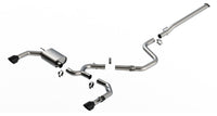 Thumbnail for Borla 22-23 Hyundai Elantra N 2.0L 4 CYL. Turbo AT/MT ATAK Catback Exhaust Black Chrome