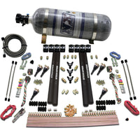 Thumbnail for Nitrous Express 6 Cyl SX2 Dual Stage Nozzle Nitrous Kit w/12lb Bottle