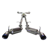 Thumbnail for Injen 03-08 350Z Dual 60mm SS Cat-Back Exhaust w/ Built In Resonated X-Pipe