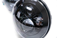 Thumbnail for DV8 Offroad 07-18 Jeep Wrangler JK LED Projector Headlights