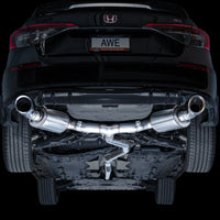 Thumbnail for AWE Tuning 22+ Honda Civic Si/Acura Integra Touring Edition Catback Exhaust - Dual Chrome Silver Tip