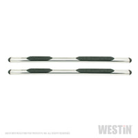Thumbnail for Westin Premier 4 Oval Nerf Step Bars 85 in - Stainless Steel