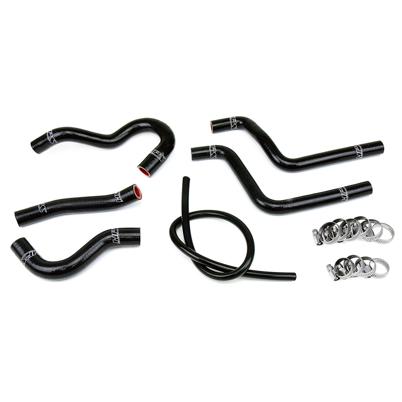 HPS Black Reinforced Silicone Radiator Hose Kit for Honda 03-04 CR125R 2 Stroke