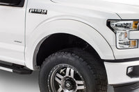 Thumbnail for Bushwacker 15-17 Ford F-150 Styleside Extend-A-Fender Style Flares 4pc 67.1/78.9/97.6in Bed - Black