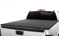 Thumbnail for Lund 17-23 Ford F-250/350 Super Duty (6.8ft. Bed) Genesis Elite Roll Up Tonneau Cover - Black