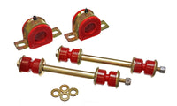 Thumbnail for Energy Suspension 00-06 Tahoe/Yukon/Denali 2WD Red 32mm Front Sway Bar Bushing Set