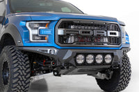 Thumbnail for Addictive Desert Designs 17-20 Ford F-150 Raptor Bomber Front Bumper w/ 4 Rigid 360 6in Round Mounts