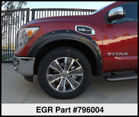 Thumbnail for EGR 2017 Nissan Titan Bolt-On Look Fender Flares - Set