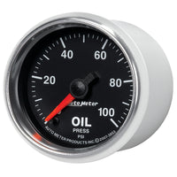 Thumbnail for Autometer GS Series 2-1/16in Oil Pressure Gauge 100PSI Electric Full Sweep