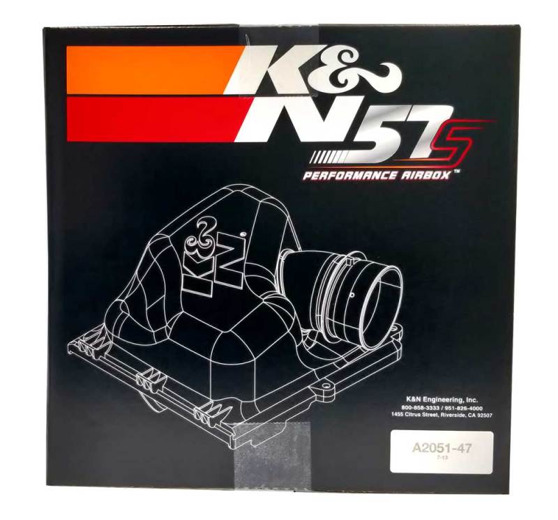 K&N Performance Intake Kit - Ford C-Max, Focus, Volvo, Mazda