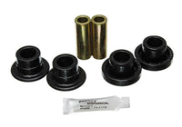 Thumbnail for Energy Suspension 95-98 Nissan 240SX (S14) / 90-96 300ZX Black Front Control Arm Bushing Set (Must r