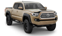Thumbnail for Bushwacker 16-18 Toyota Tacoma Pocket Style Flares 4pc 60.5/73.7in Bed - Black