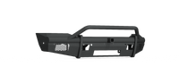 Thumbnail for Road Armor 19-20 Ram 2500 Vaquero Front Bumper w/Pre-Runner Guard/2in Receiver/6 Sensor - Tex Blk