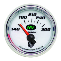 Thumbnail for AutoMeter Gauge Oil Temp 2-1/16in. 140-300 Deg. F Electric NV